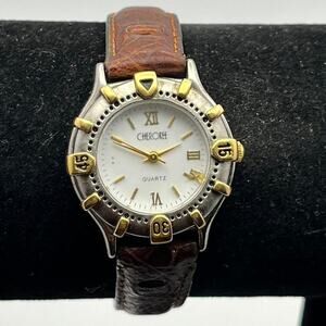 Silver cherokee watch